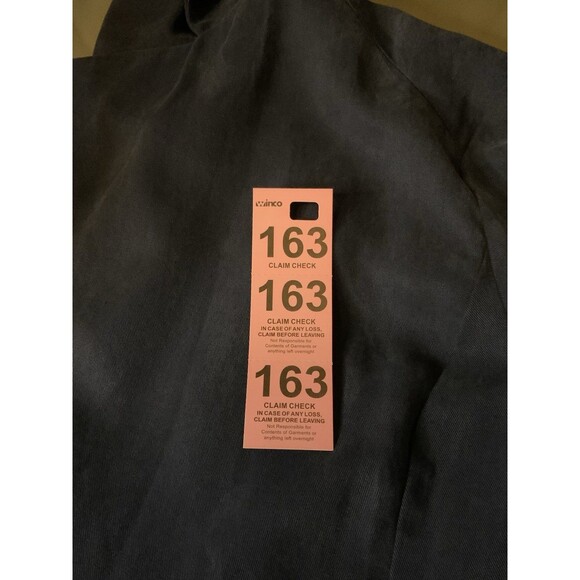 Chico's Women’s 2 US L Blue Drape Jacket, Soft Twill Lyocell Open Front Blazer - Picture 12 of 12